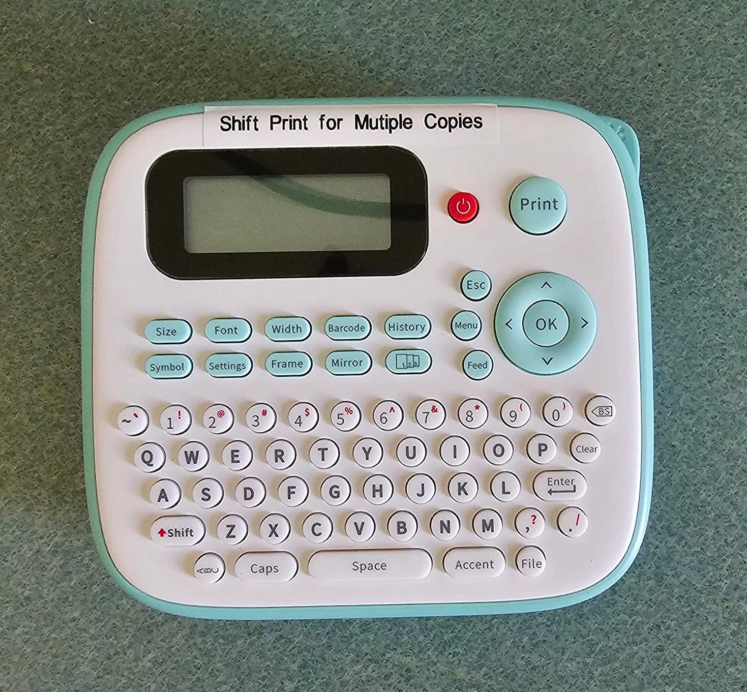 Vixic Label Maker Waterproof-Labels, D210S Label Maker Machine with Tapes customer photo 2