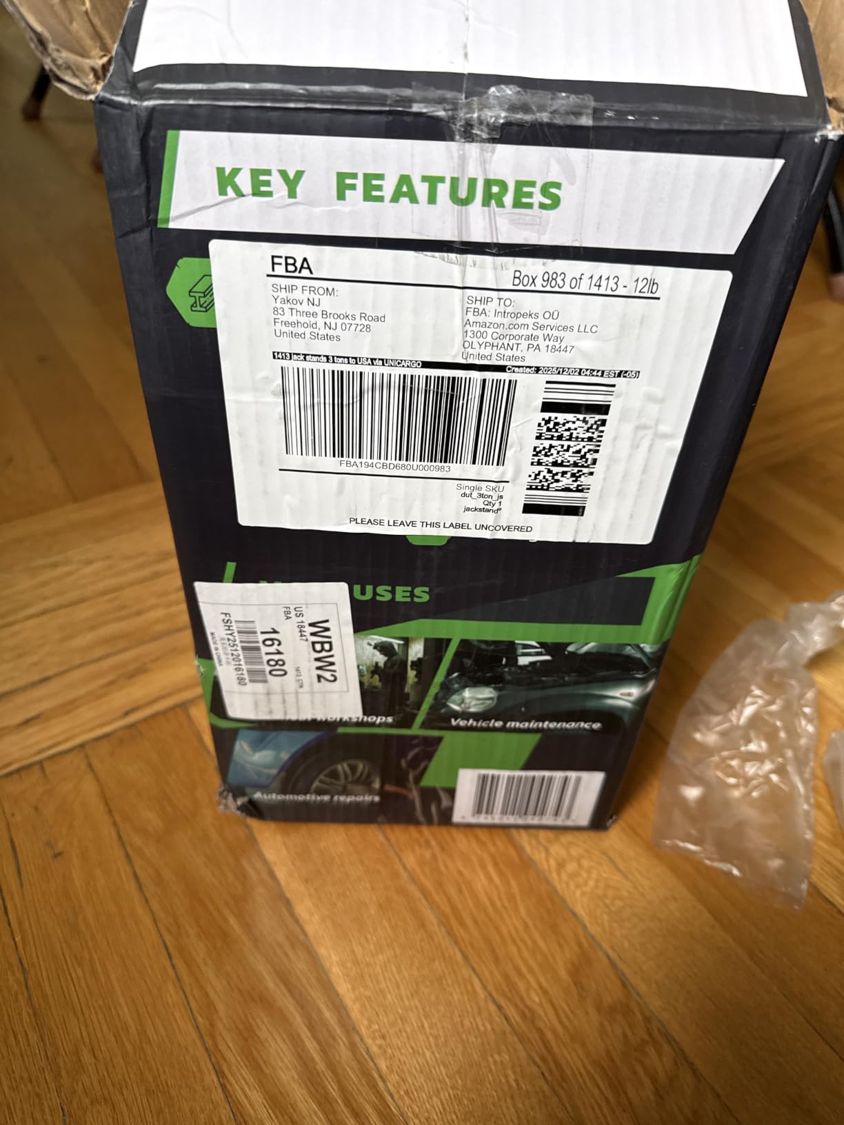 Jack Stands 3 Ton (6,600 lb) Heavy Duty Steel, Double Locking, Set of 2, Adjustable Height 11.03-16.7 Inch, Green Car Jack Stands for Cars SUV Trucks Vans customer photo 2