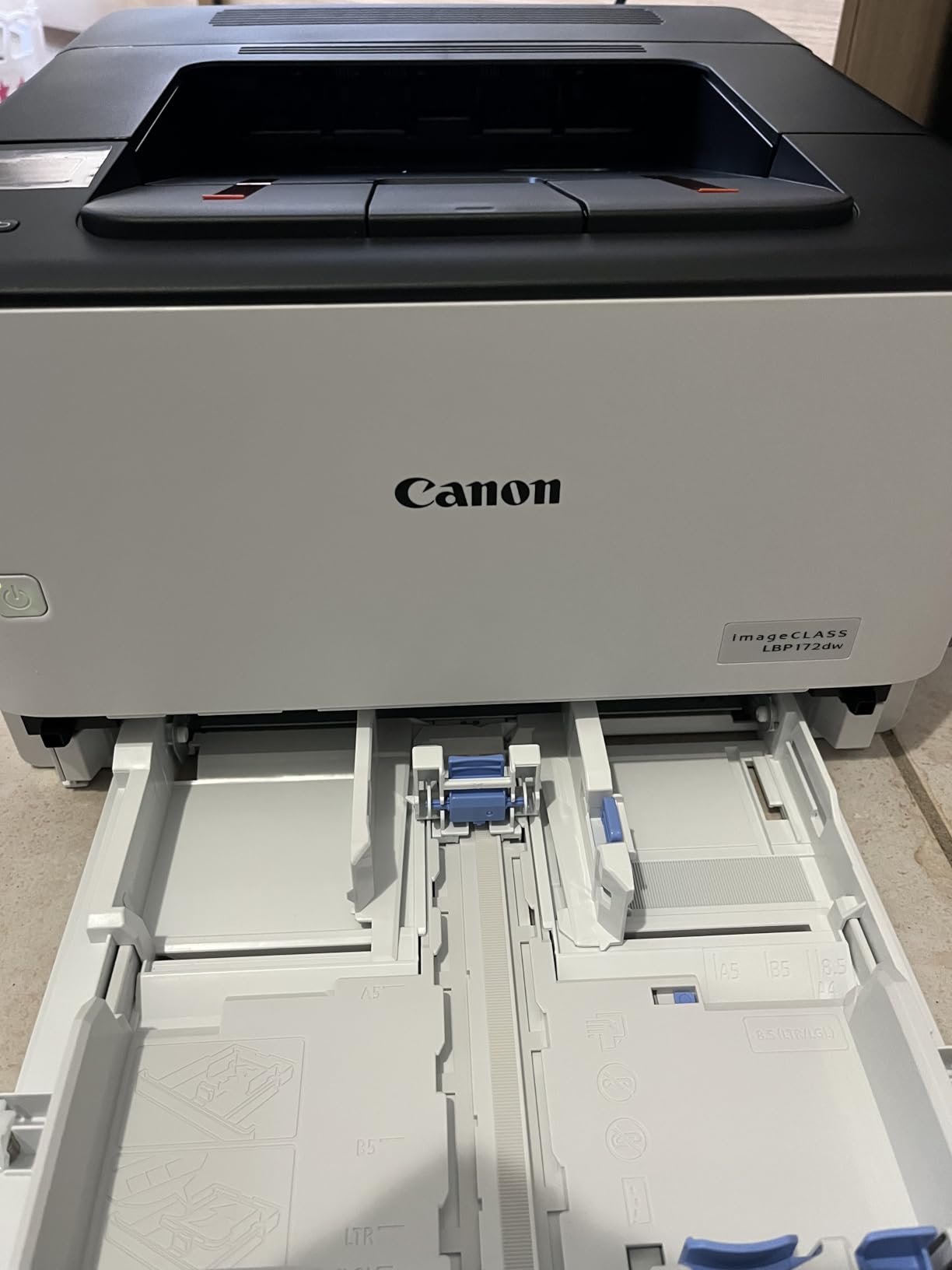 Canon imageCLASS LBP172dw – Monochrome Duplex, Wireless Laser Printer, Single Function, Home Office, Mobile Ready, 1 Year Limited Warranty, 35 PPM, White customer photo 2