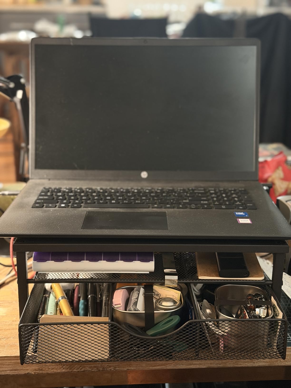gianotter Computer Monitor Stand Riser with Drawer customer photo 2