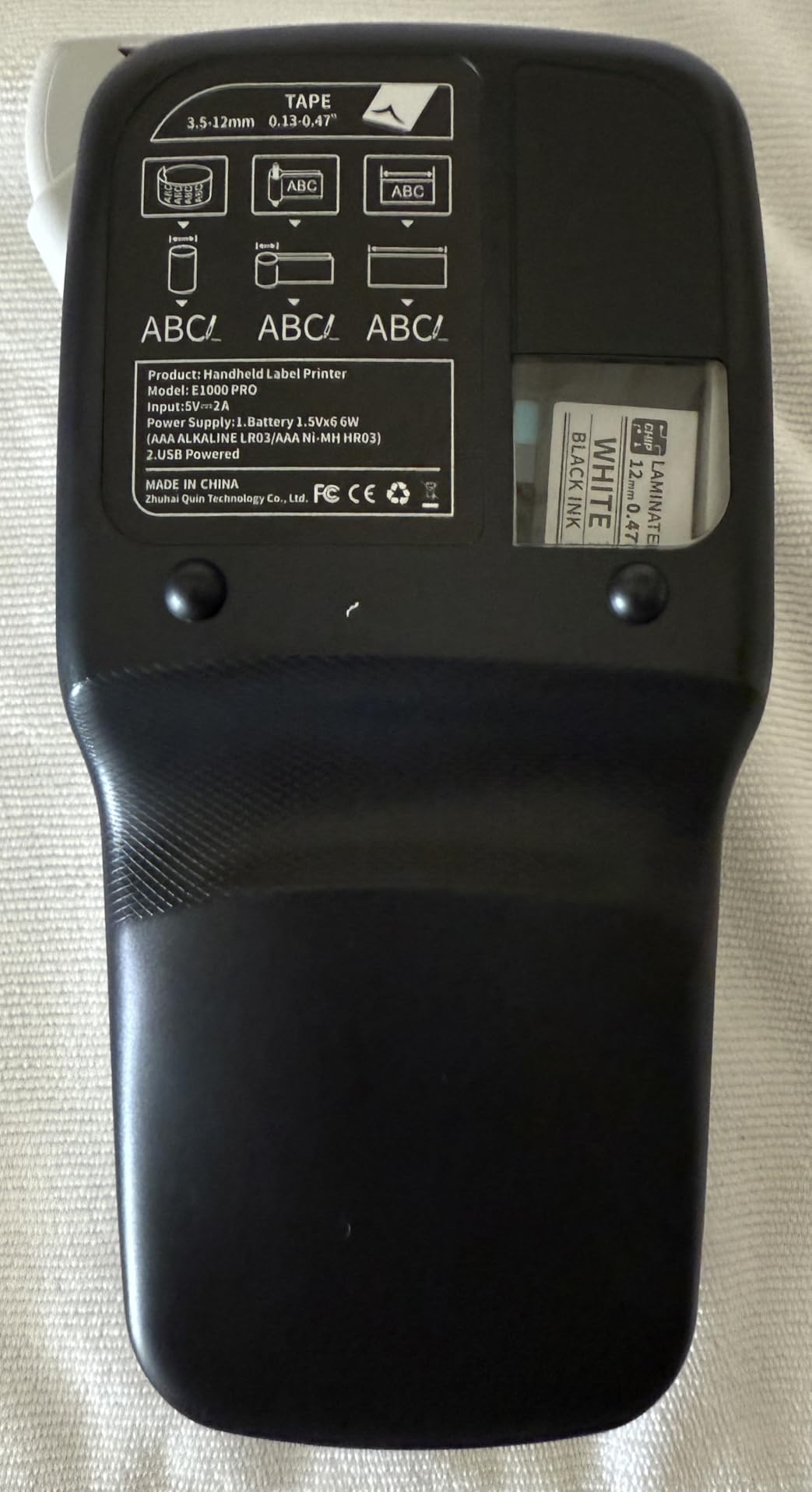 Label Maker Machine with-Tape, Heat Shrink Label Maker Waterproof-Labels customer photo 1