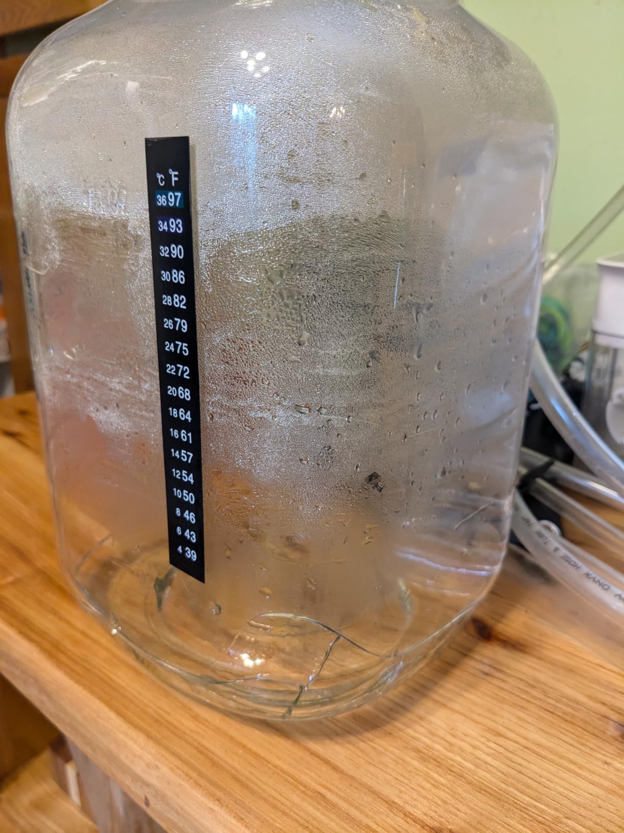 Glass Fermentation Jar Large Pickle Jar Kimchi Containers for Kumbucha Mead customer photo 1