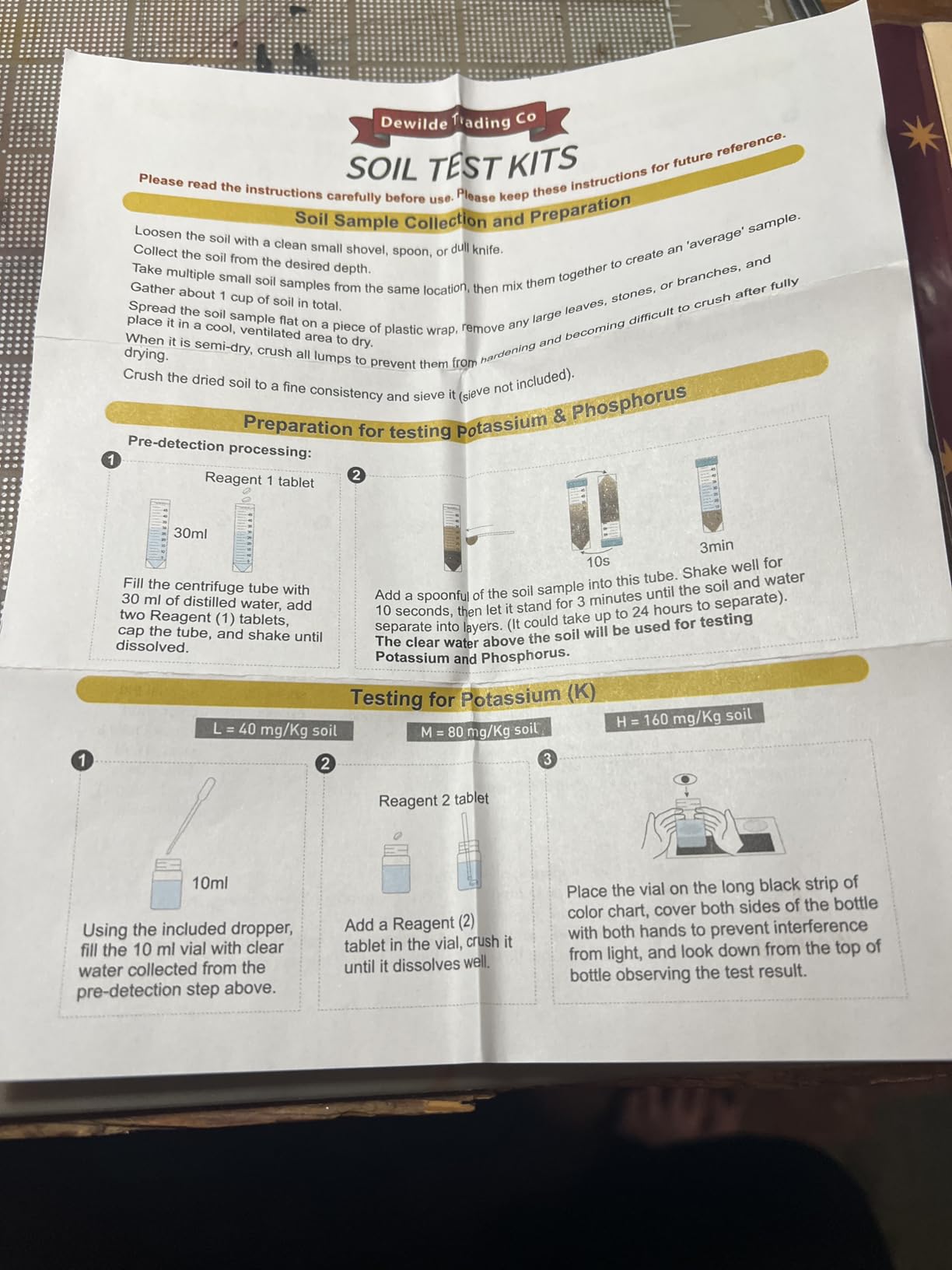 Premium Soil Test Kit: 40 Complete Tests for Lawns, Gardens, and Vegetables. Tests for Ammonia Nitrogen, pH, Phosphorus, and Potassium. customer photo 1