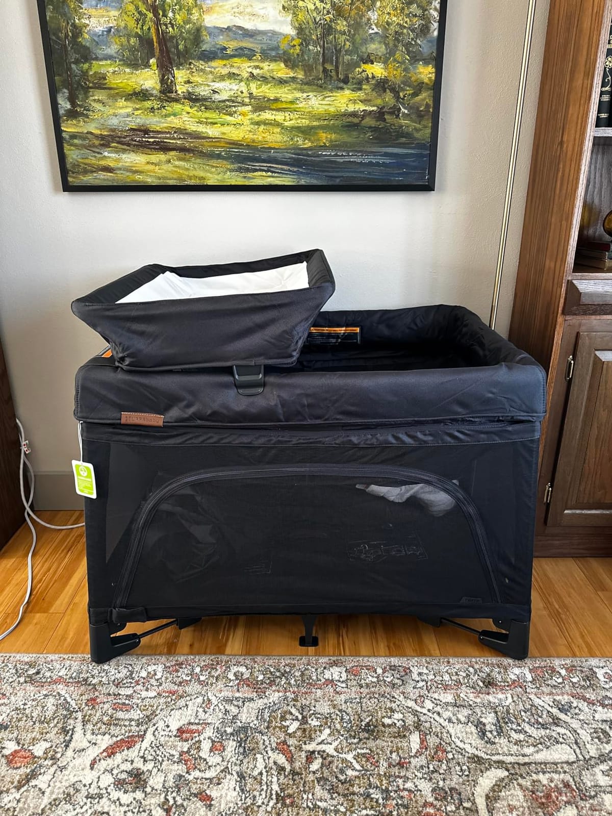 UPPAbaby Remi 3-in-1 Portable Playard, Bassinet & Travel Crib - Wells customer photo 2