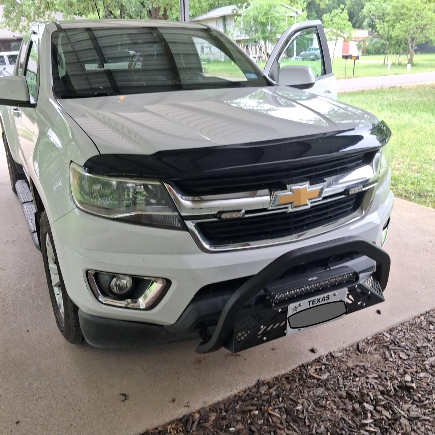 Nilight Bull Bar with LED Light Bar for Ford Ranger 2019-2023 | Includes License Plate Hole Brush Guard, Front Bumper Push Bar w/Grille Skid Plate Light Mount customer photo 2
