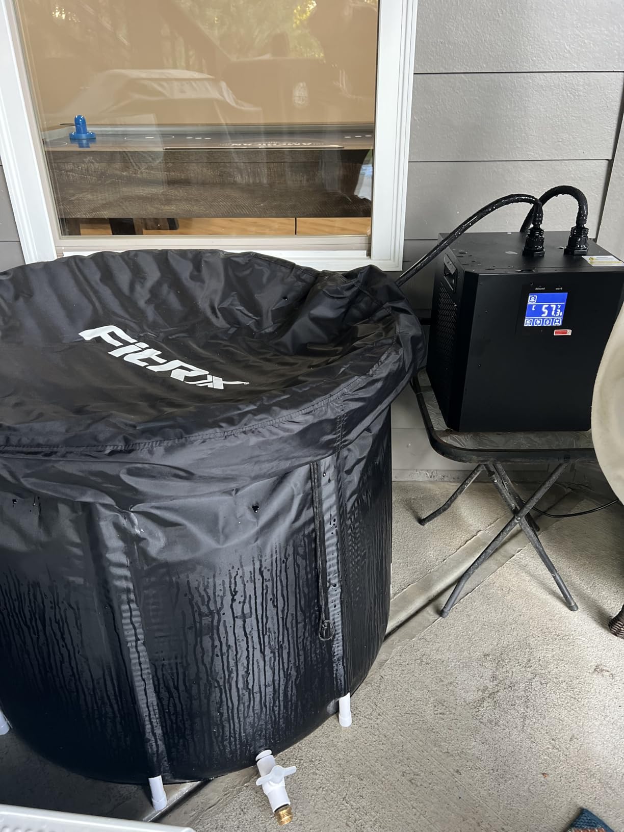 79 Gallon Aquarium Chiller, Fish Tank Chiller,1/3 HP Active Aqua Chiller for Axolotl, Aquarium Cooler with LED Display, Pipe, Water Pump, Remote Control customer photo 2
