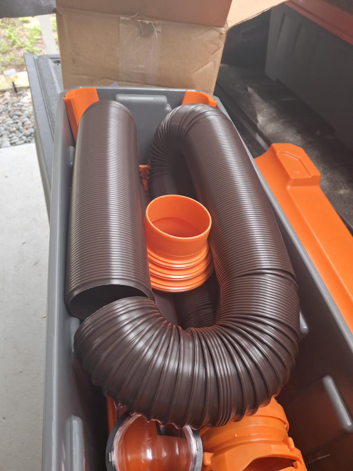 Camco Rhino Ultimate 20' RV Sewer Hose Combo Kit - Made in the USA customer photo 2