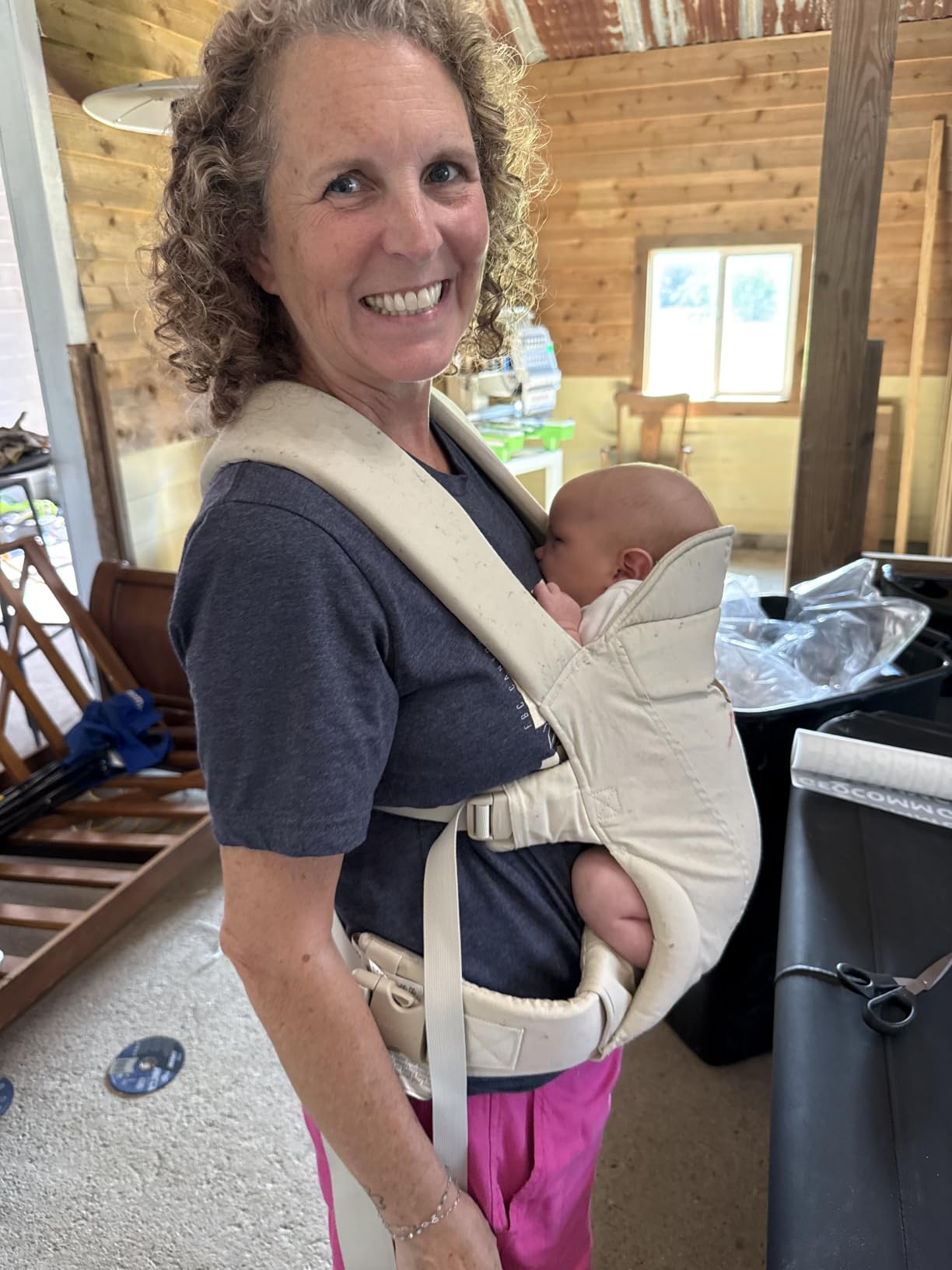 Momcozy Newborn Carrier WeeSnug- Lightweight and Cozy Comfort for 7-25 lbs customer photo 2