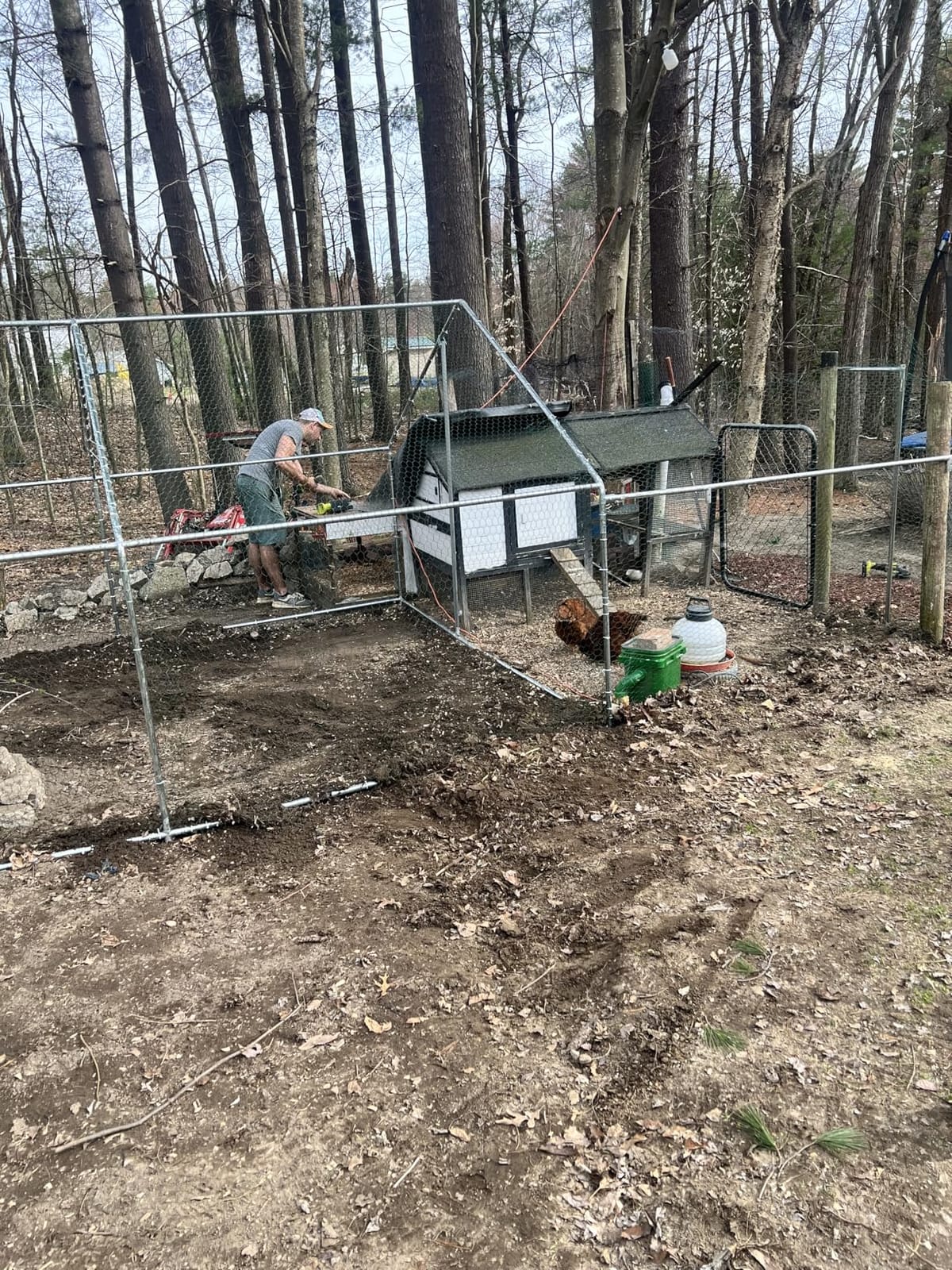 Large Metal Chicken Coop, Chicken Runs for Yard with Cover Walk-in Poultry Cage for 10 20 Chickens, Chicken Pen Duck Coop Hen House with Water-Resident Top and Feeding Door 19.2Lx9.84Wx6.6H FT customer photo 2