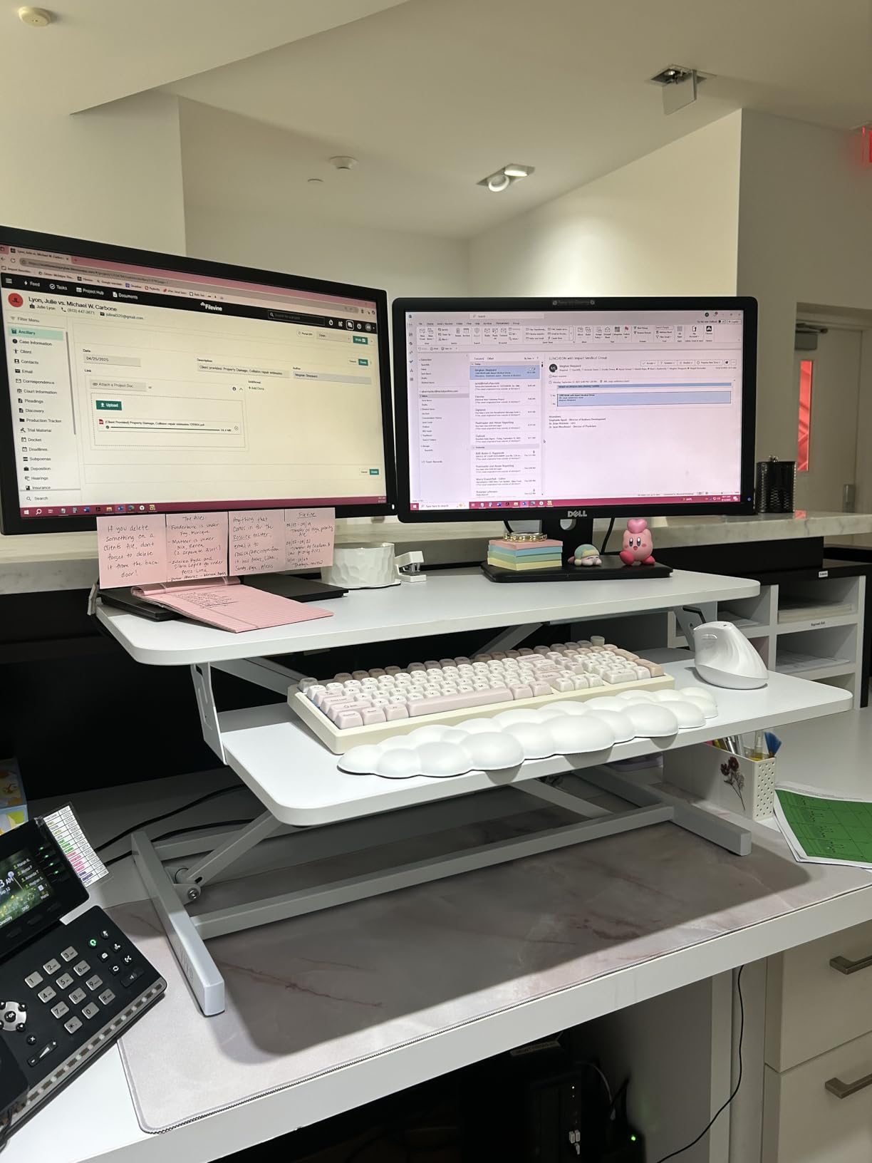 VIVO Black 28 in Standing Desk Converter, DESK-V028S customer photo 2