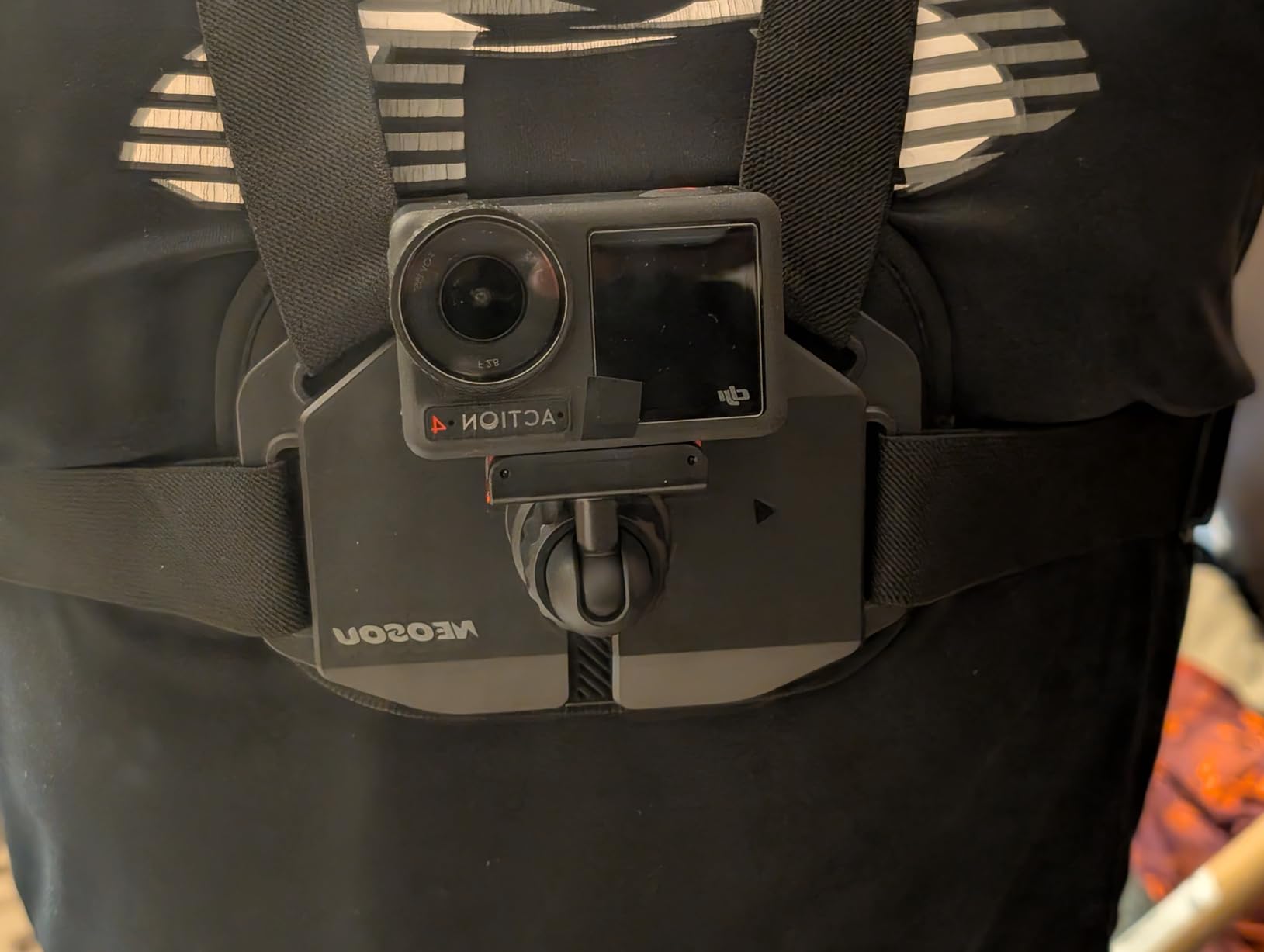 Osmo Action Chest Strap Mount for DJI Osmo 360 2 Action 5 Pro 4 3, Cross Body Harness Chesty with Magnetic Quick Release for DJI Bike Motorcycle Cycling Hiking Accessories customer photo 1