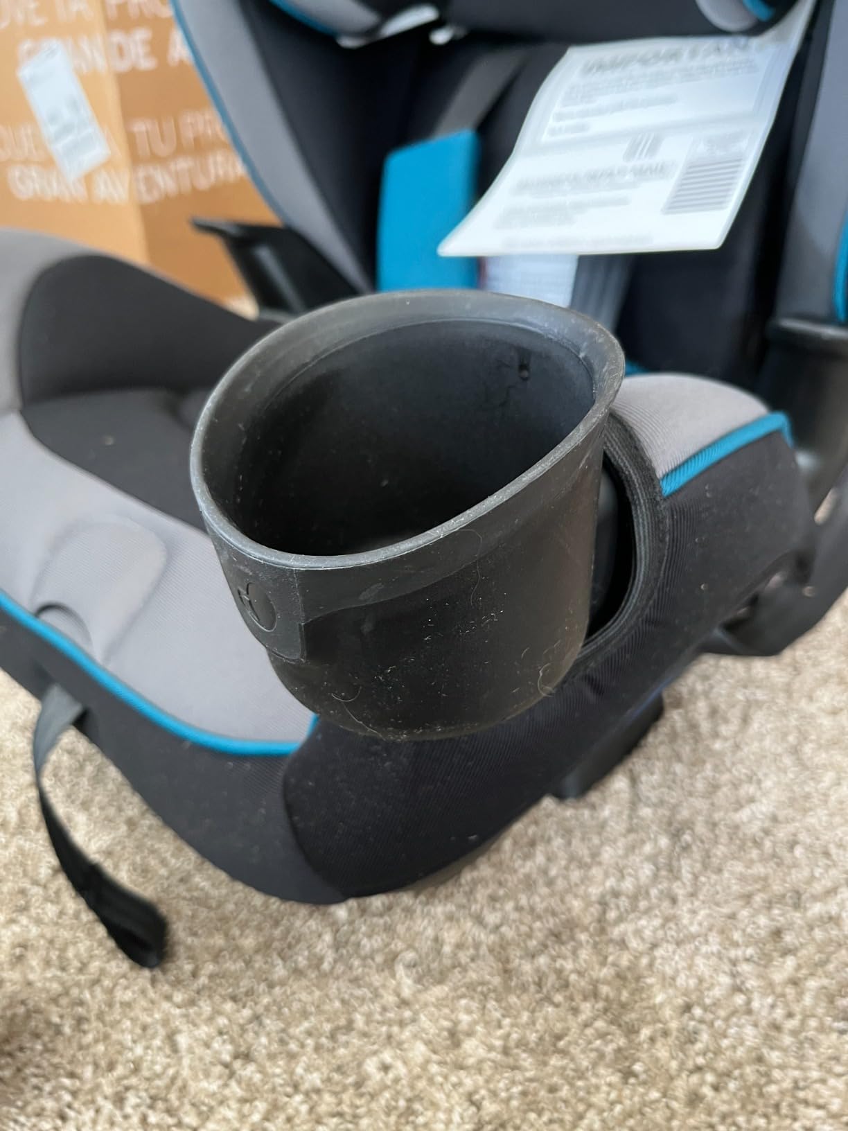 Evenflo EveryKid 3-in-1 Convertible Car Seat (Livingston Gray) customer photo 1