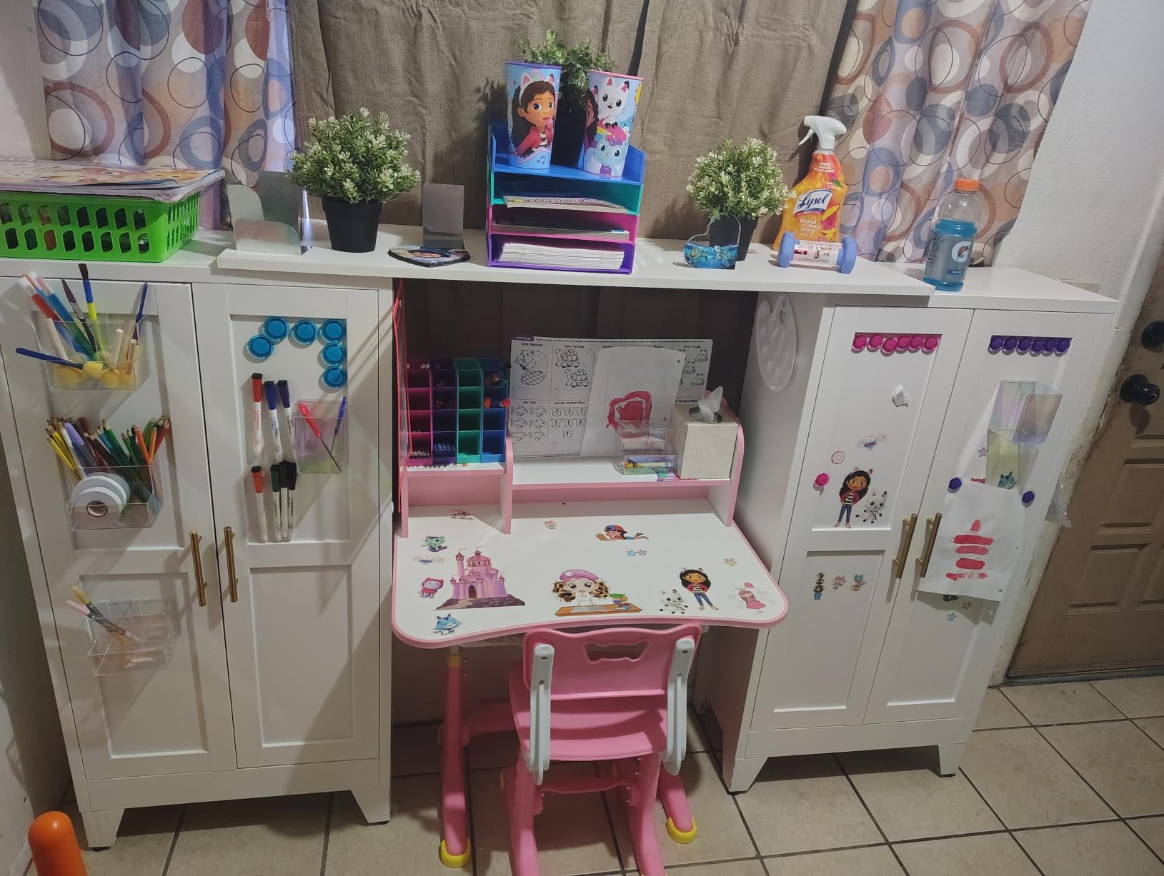 Kids Desk and Chair Set, Height Adjustable Kids Desk customer photo 2