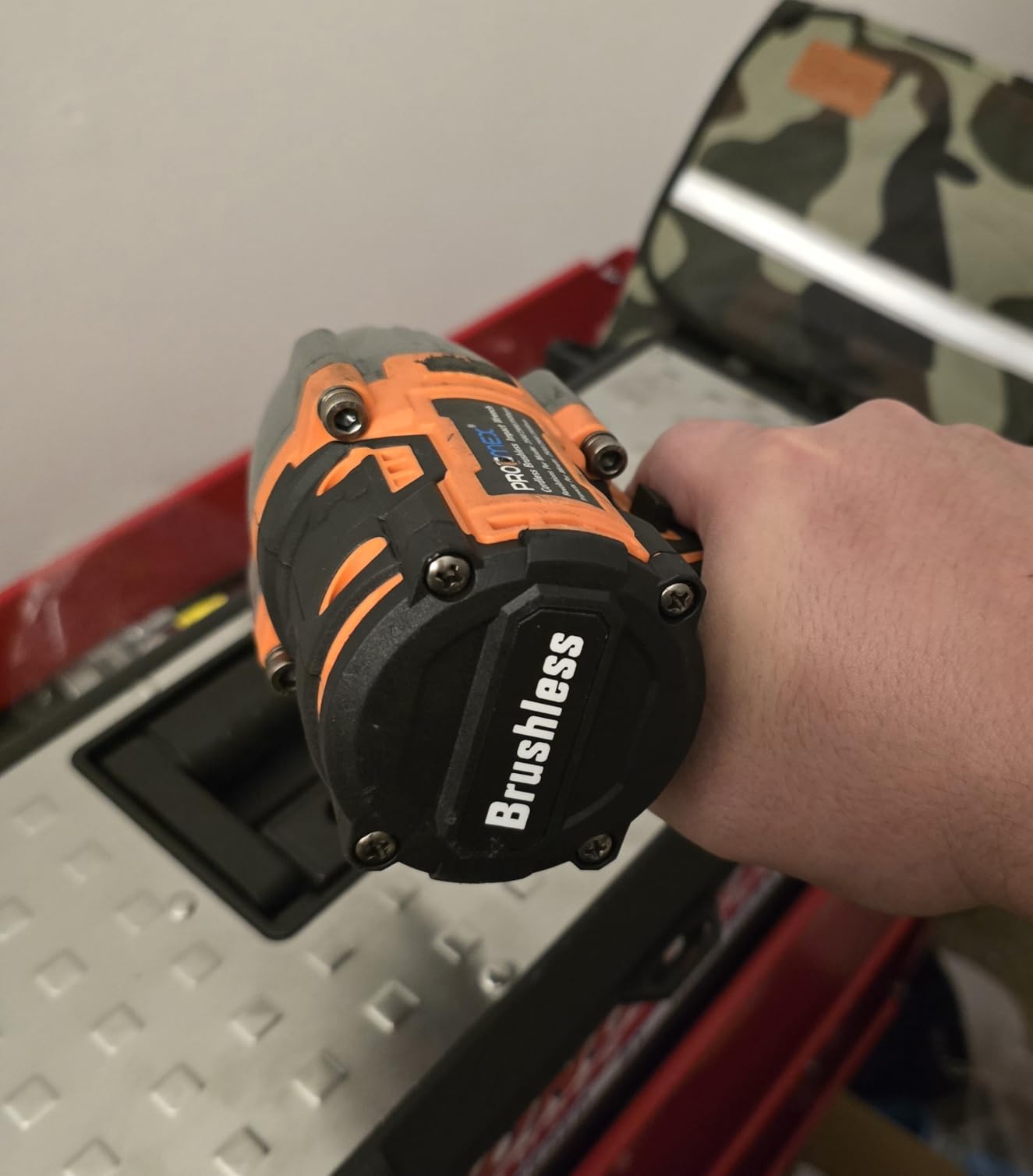 Protmex 900Ft-lbs (1200N.m) Impact Wrench, 1/2