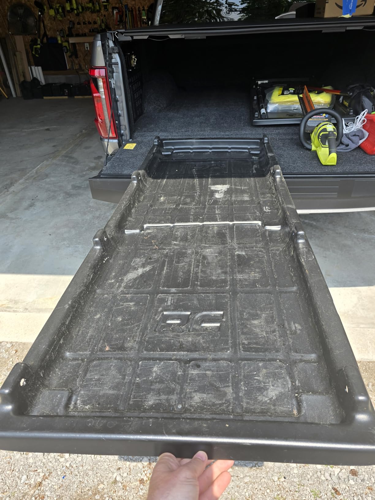 Slide-Out Truck Bed Cargo Tray HDPE Lightweight (5.2FT+ Bed ONLY) customer photo 2