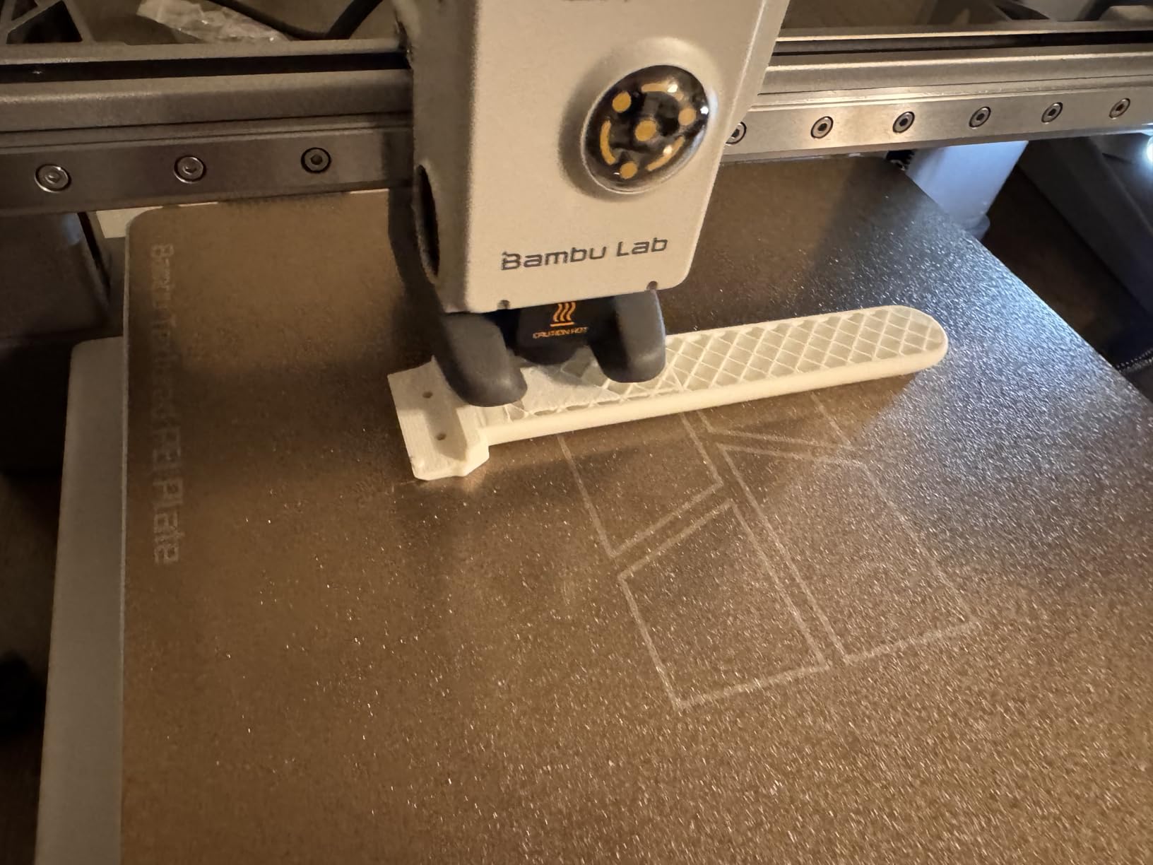 Bambu Lab A1 Combo + LED Lamp Kit, Multi-Color 3D Printing (with AMS lite) customer photo 1
