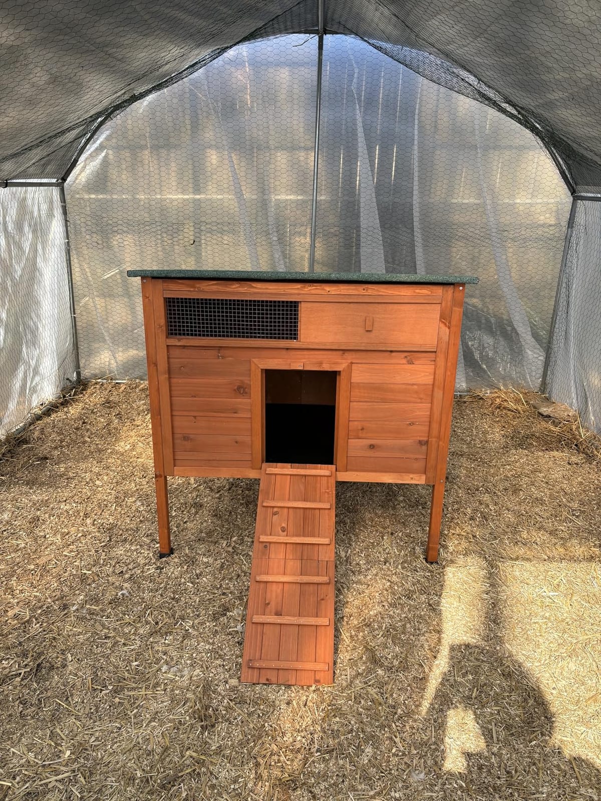 Wooden Duck Coop, Duck House for Outside with Larger Windows customer photo 1