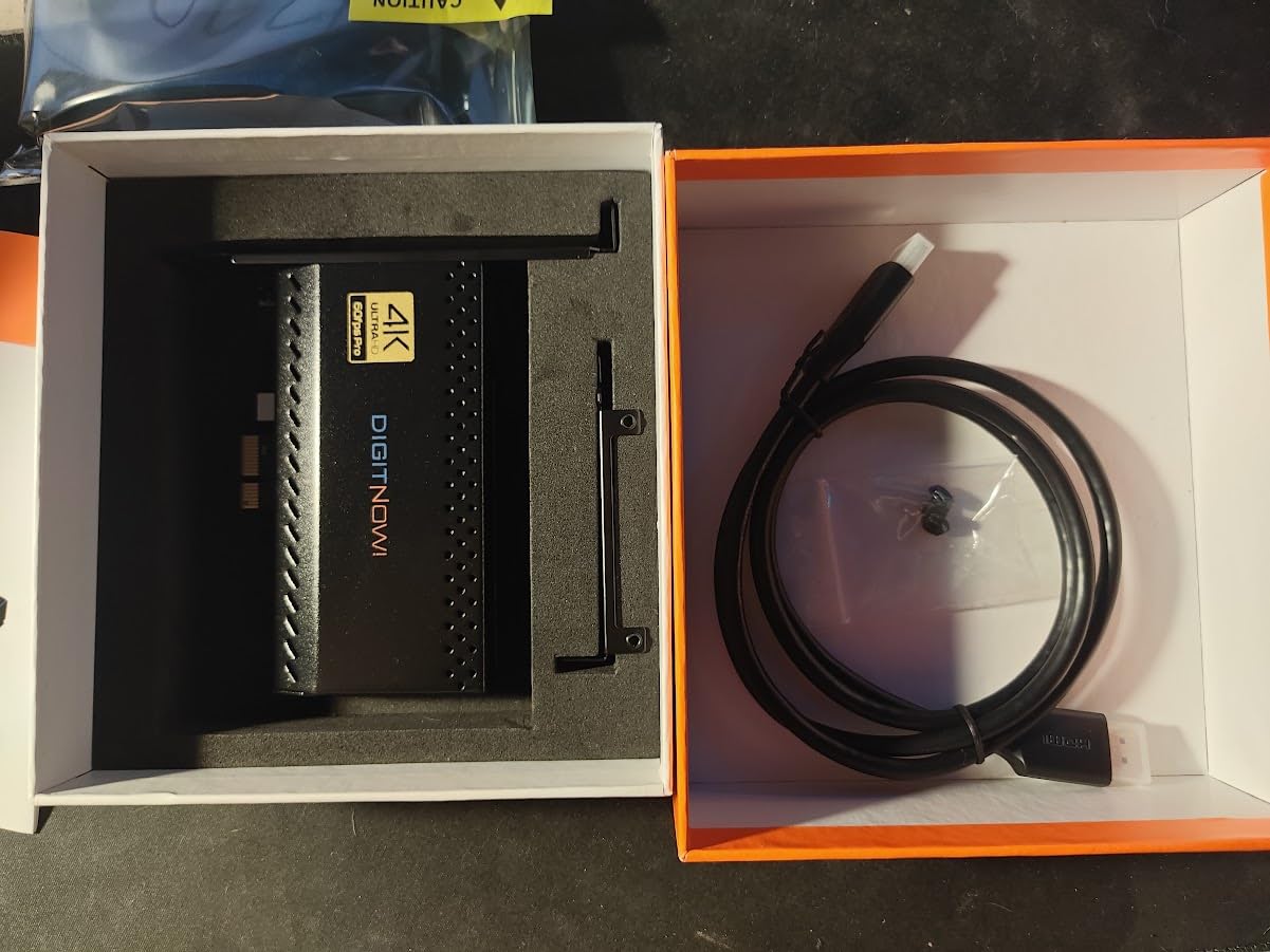 4K Internal Capture Card, PCIe Capture Card, HDMI, 4K60 Passthrough, Ultra-Low Latency for Streaming & Recording, for PS4,PS5, Xbox, in OBS, YouTube, Single & Dual PC Setups, Black customer photo 2