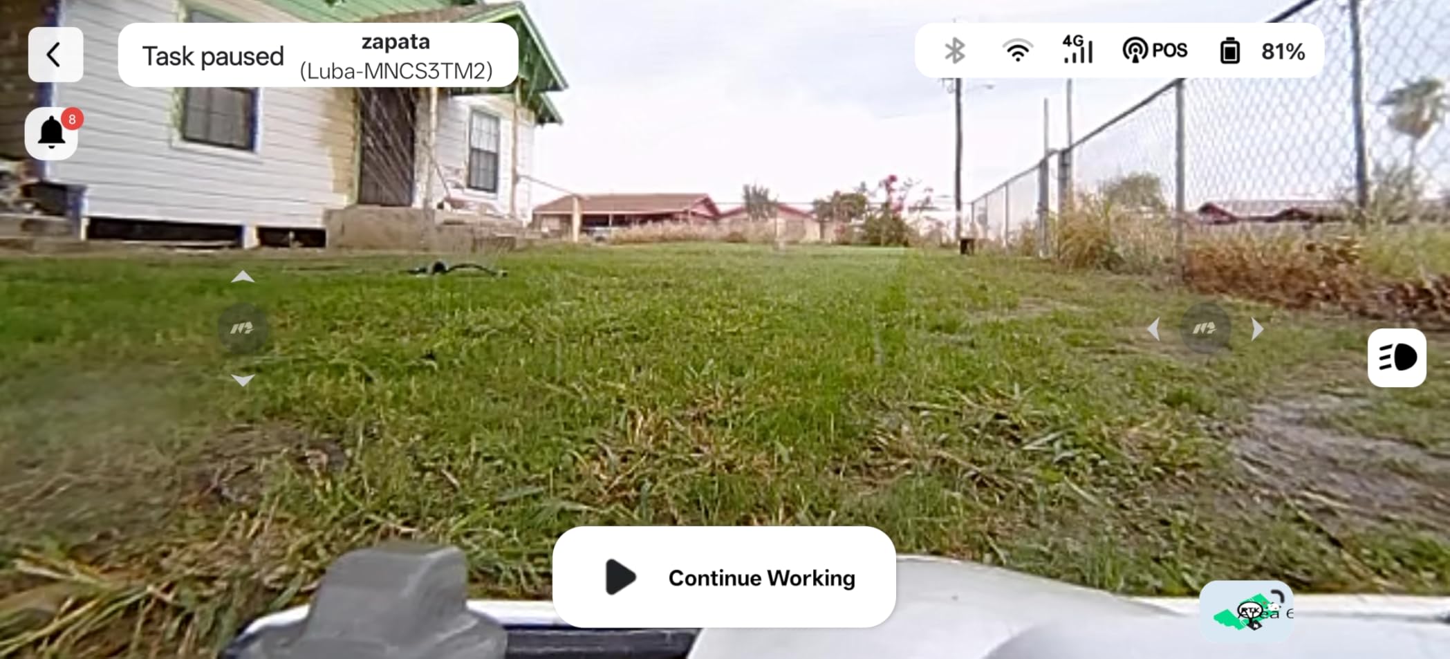 (2026 Upgrade) Mammotion LUBA mini 2 AWD 1500H Robot Lawn Mower, for 0.37 Acres, 360° LiDAR+Dual-Camera AI Vision, 80% Slope, DropMow, 20 Multi-Zone Management customer photo 1