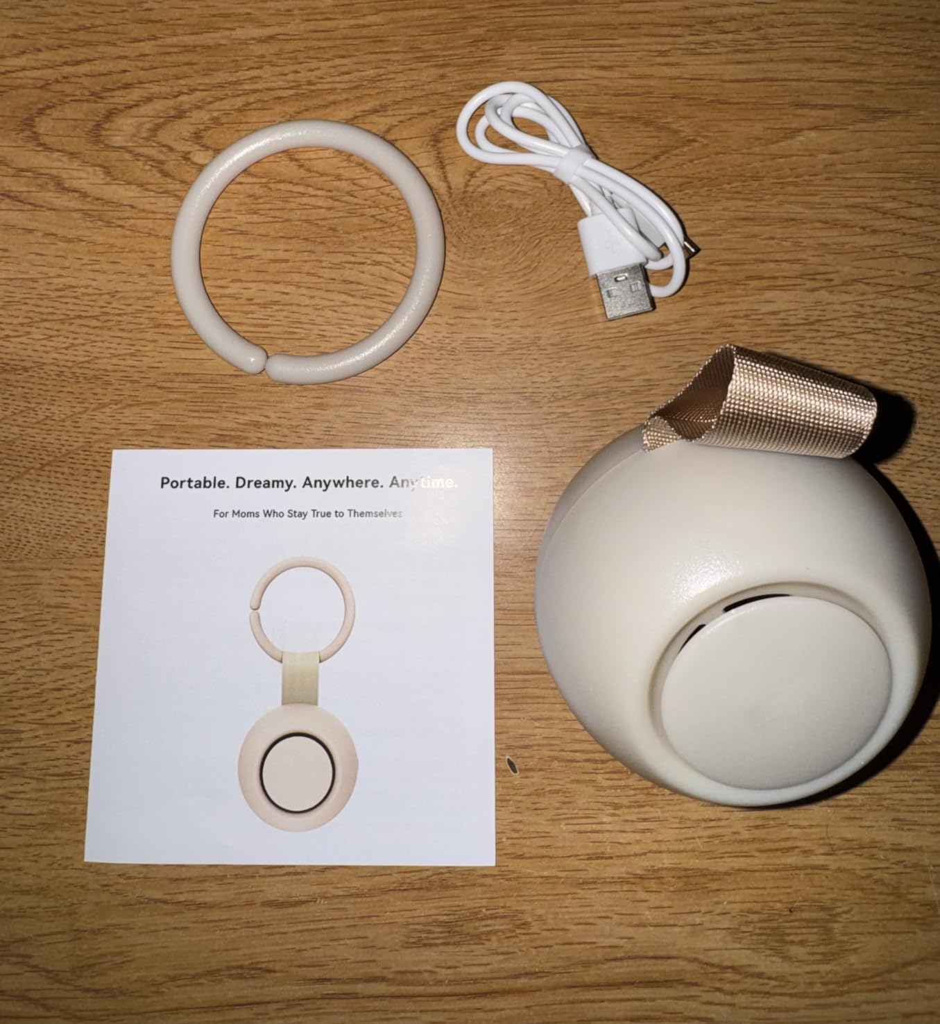 CHICWAY Portable Sound Machine with AI Cry Detection White Noise Machine customer photo 1