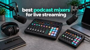 best podcast mixers for live streaming