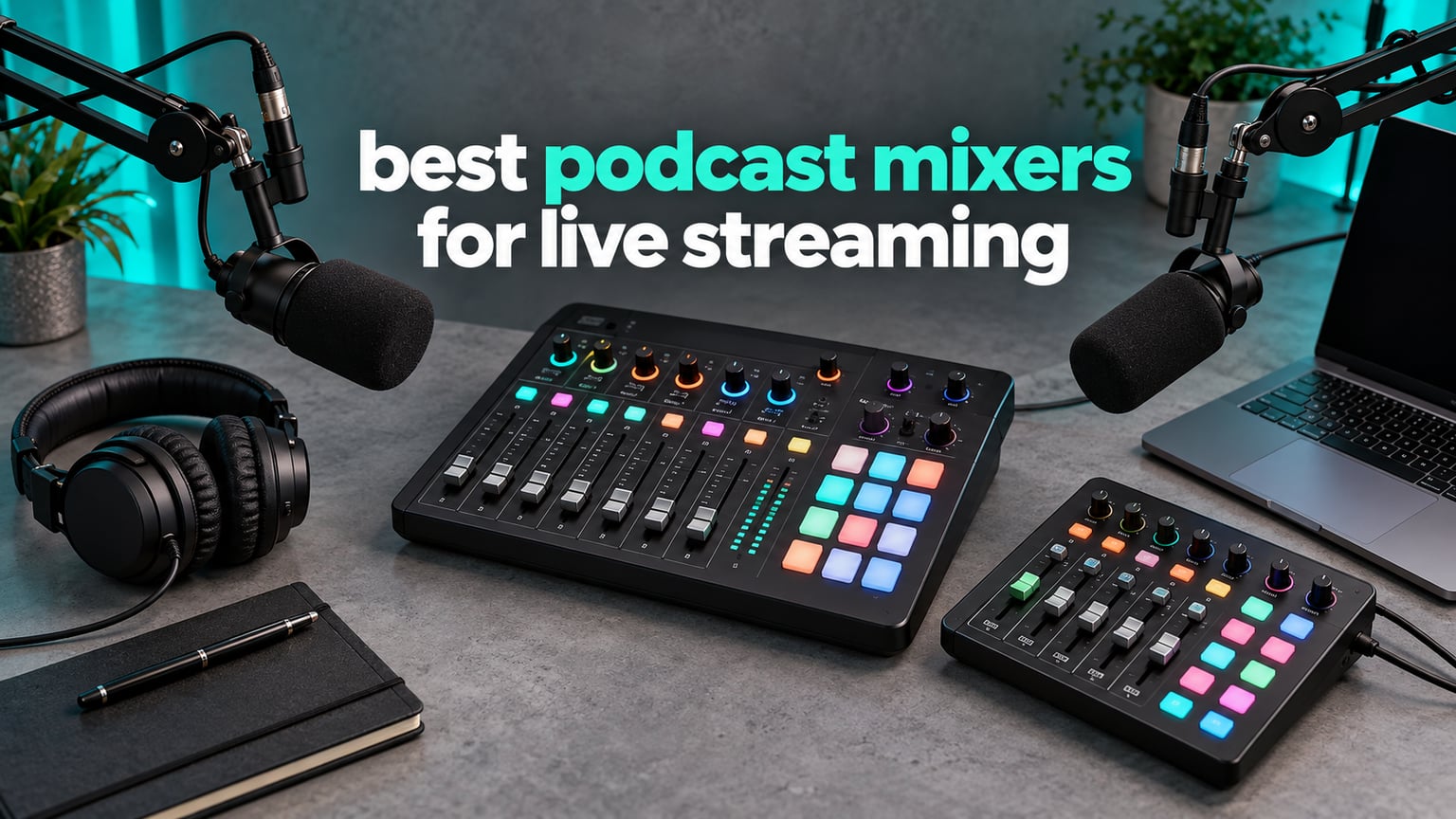 best podcast mixers for live streaming