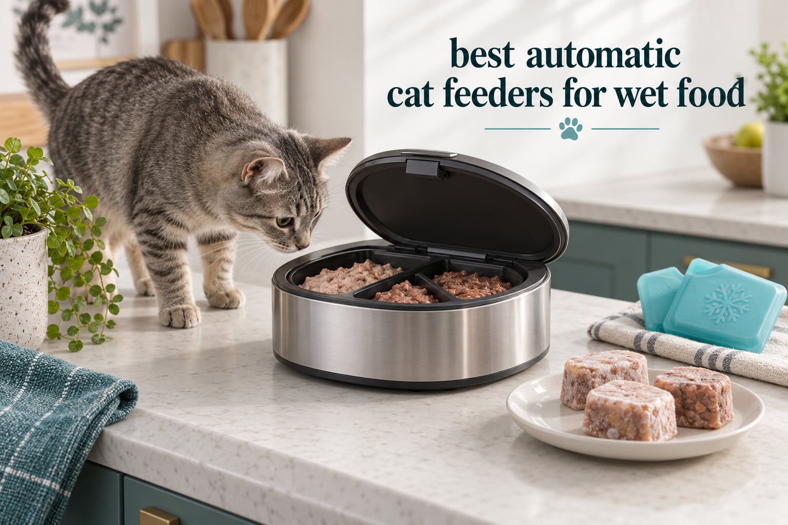 best automatic cat feeders for wet food
