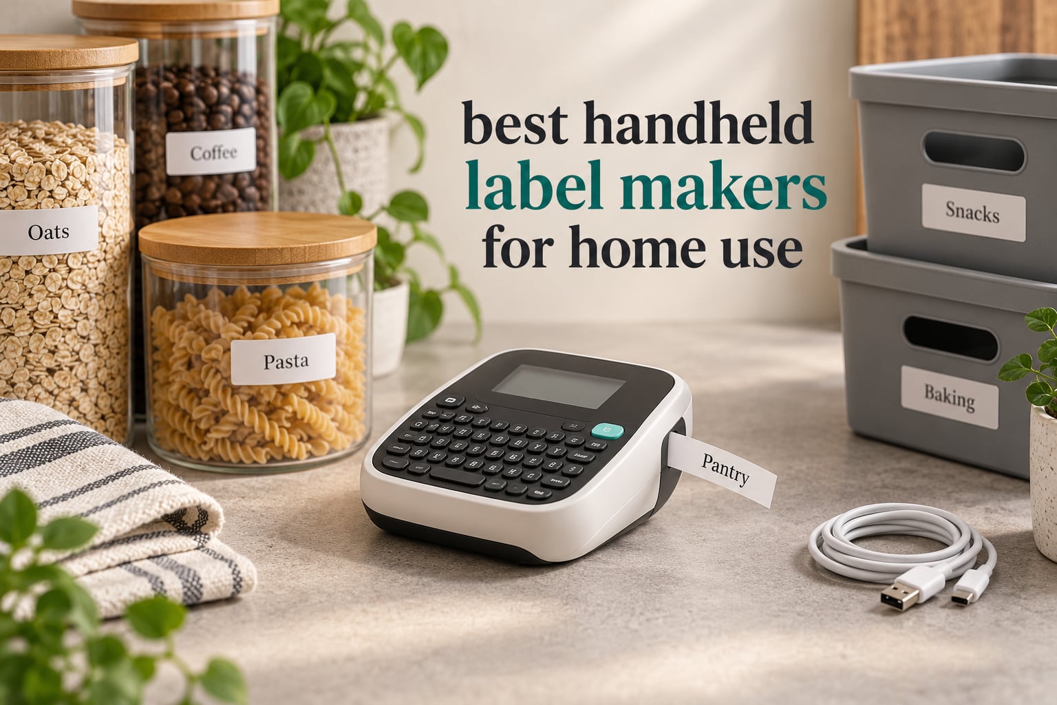 best handheld label makers for home use