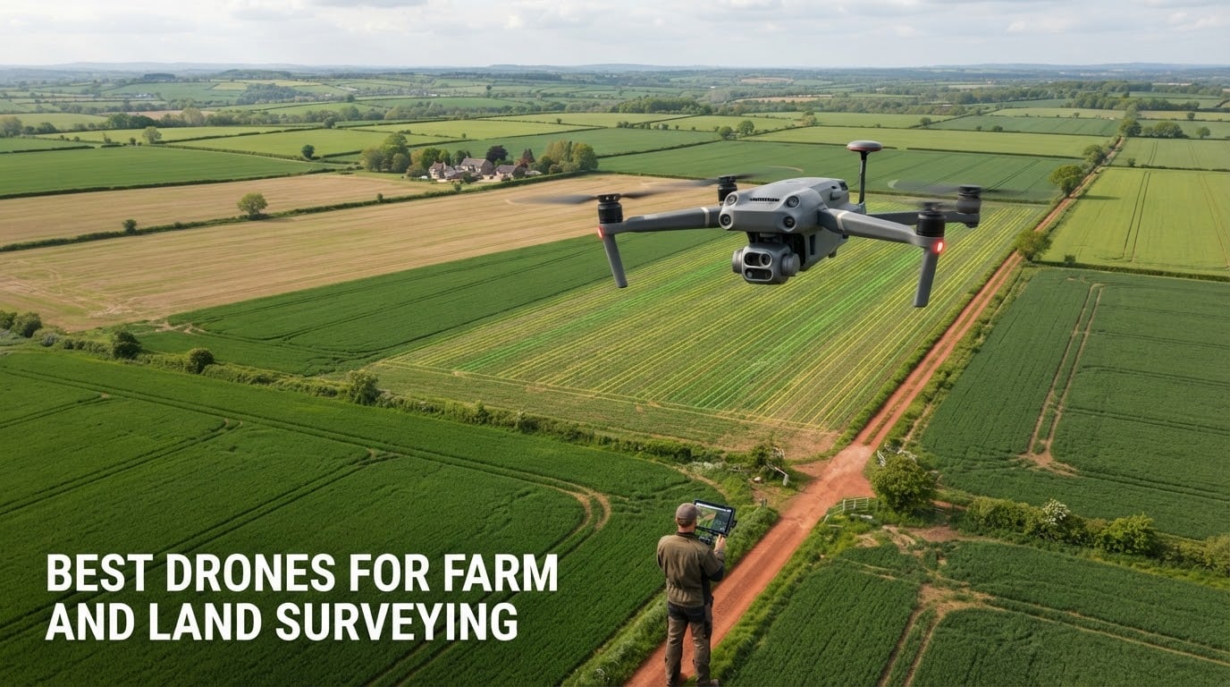 best drones for farm and land surveying