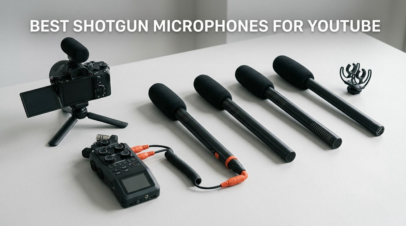 best shotgun microphones for youtube
