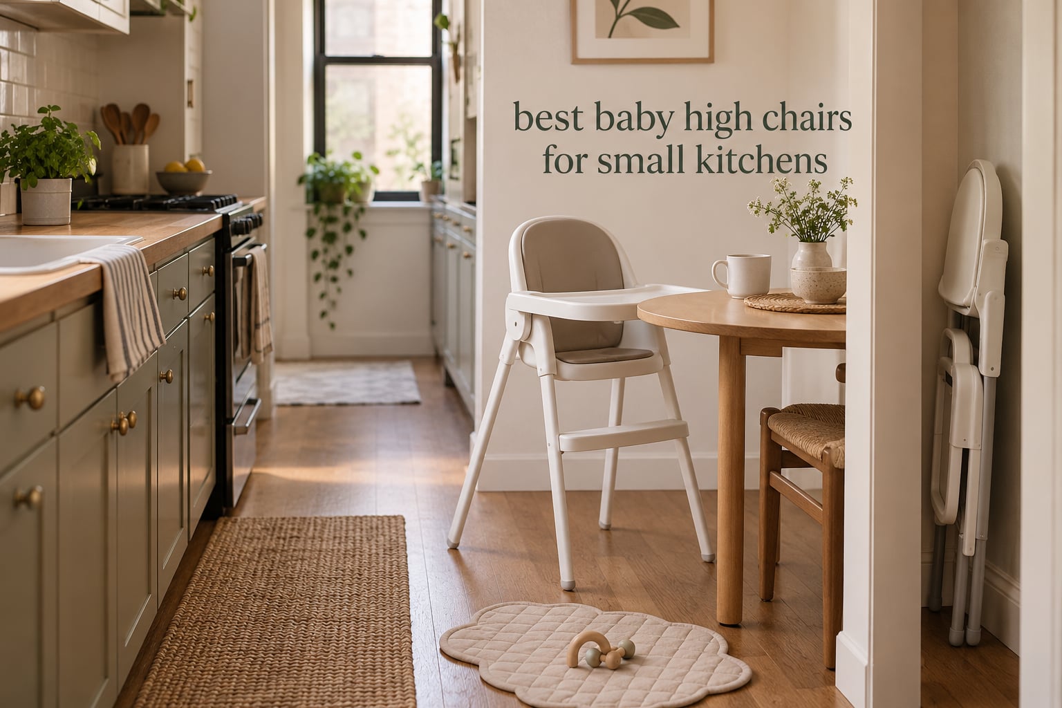 best baby high chairs for small kitchens