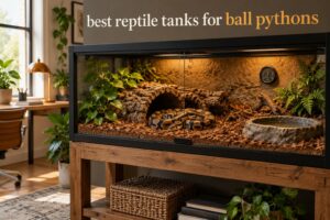 best reptile tanks for ball pythons