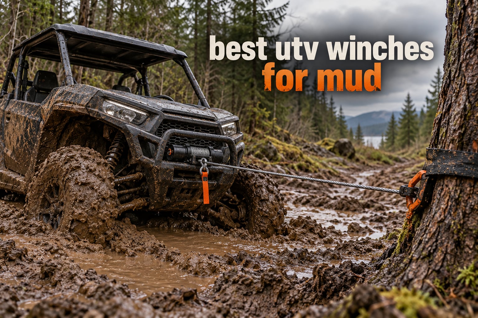 best utv winches for mud