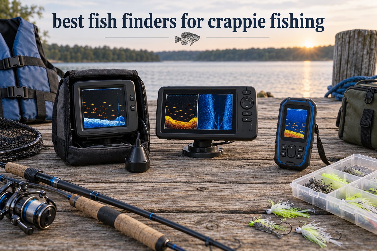 best fish finders for crappie fishing