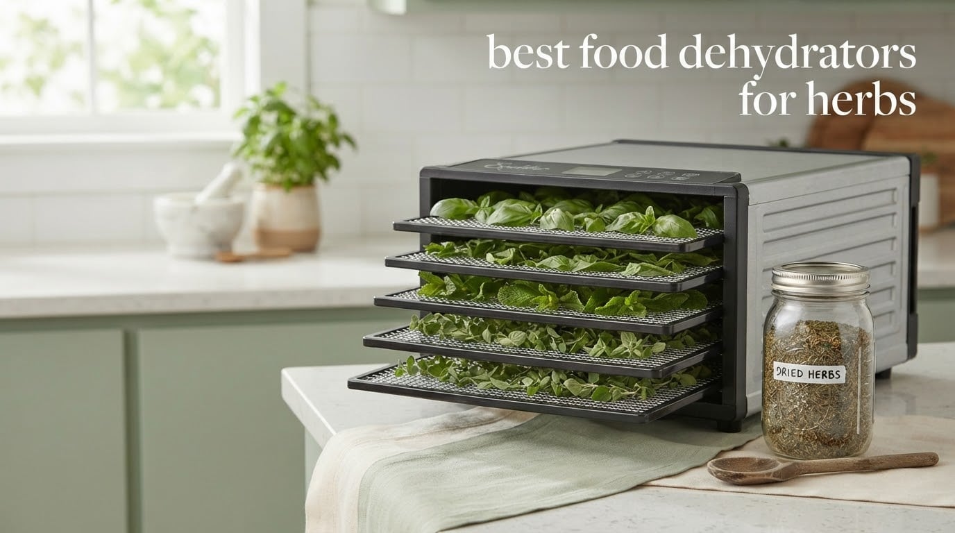 best food dehydrators for herbs