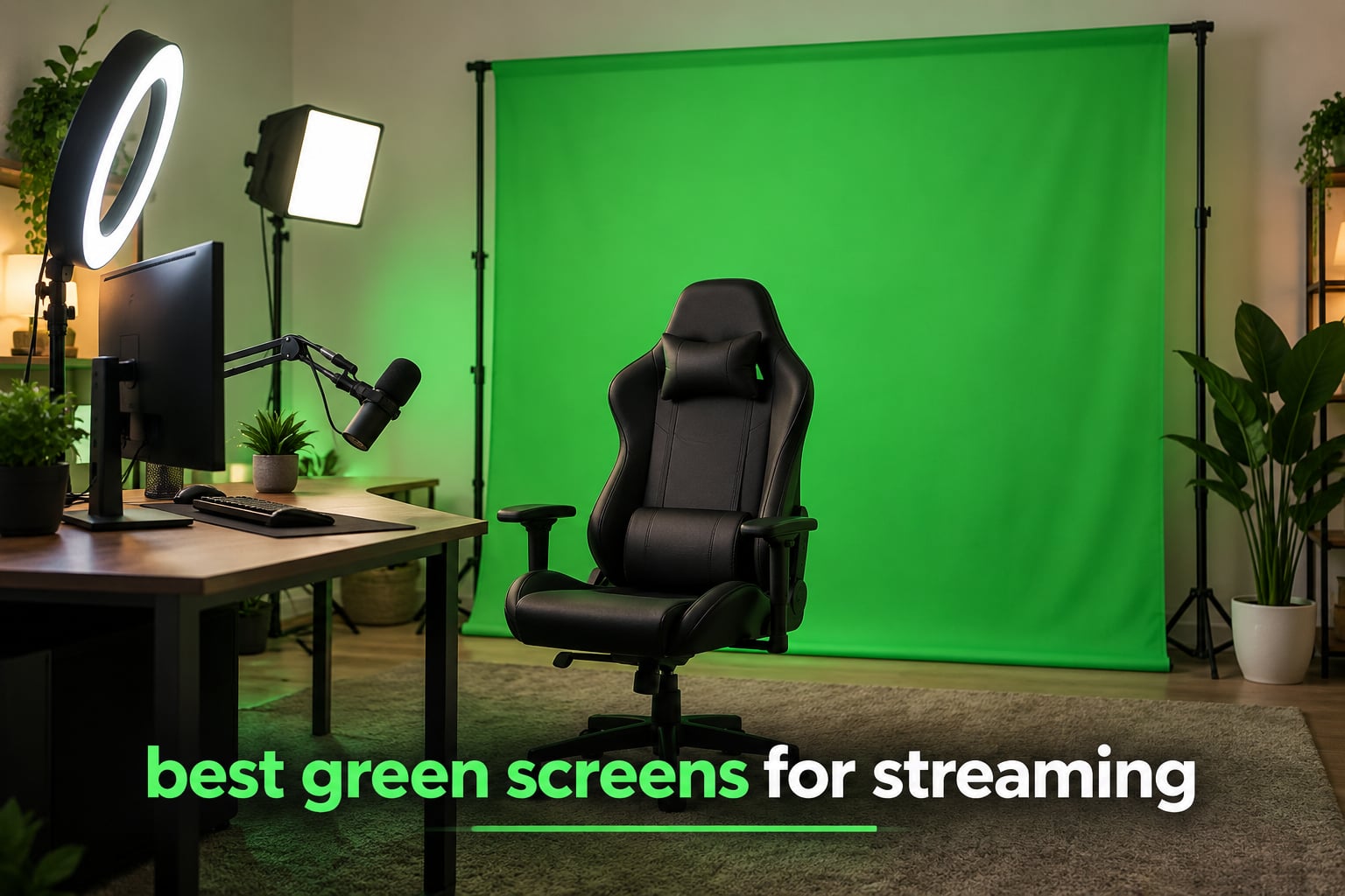 best green screens for streaming