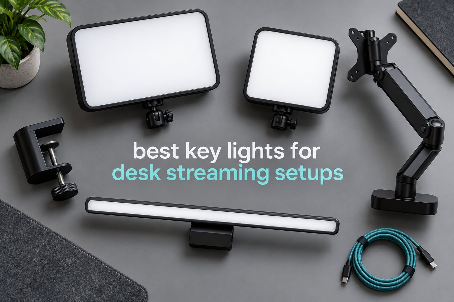 best key lights for desk streaming setups
