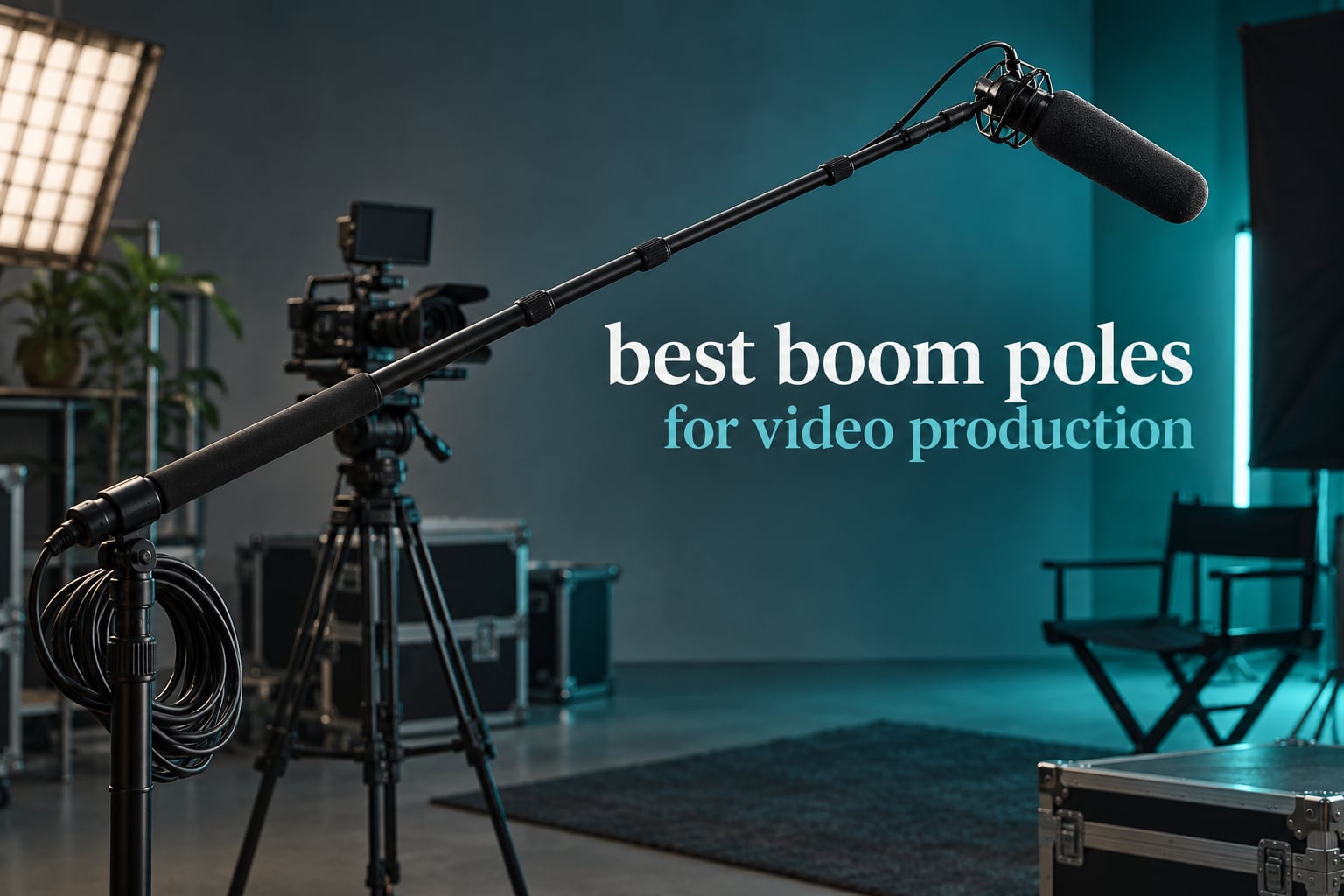 best boom poles for video production