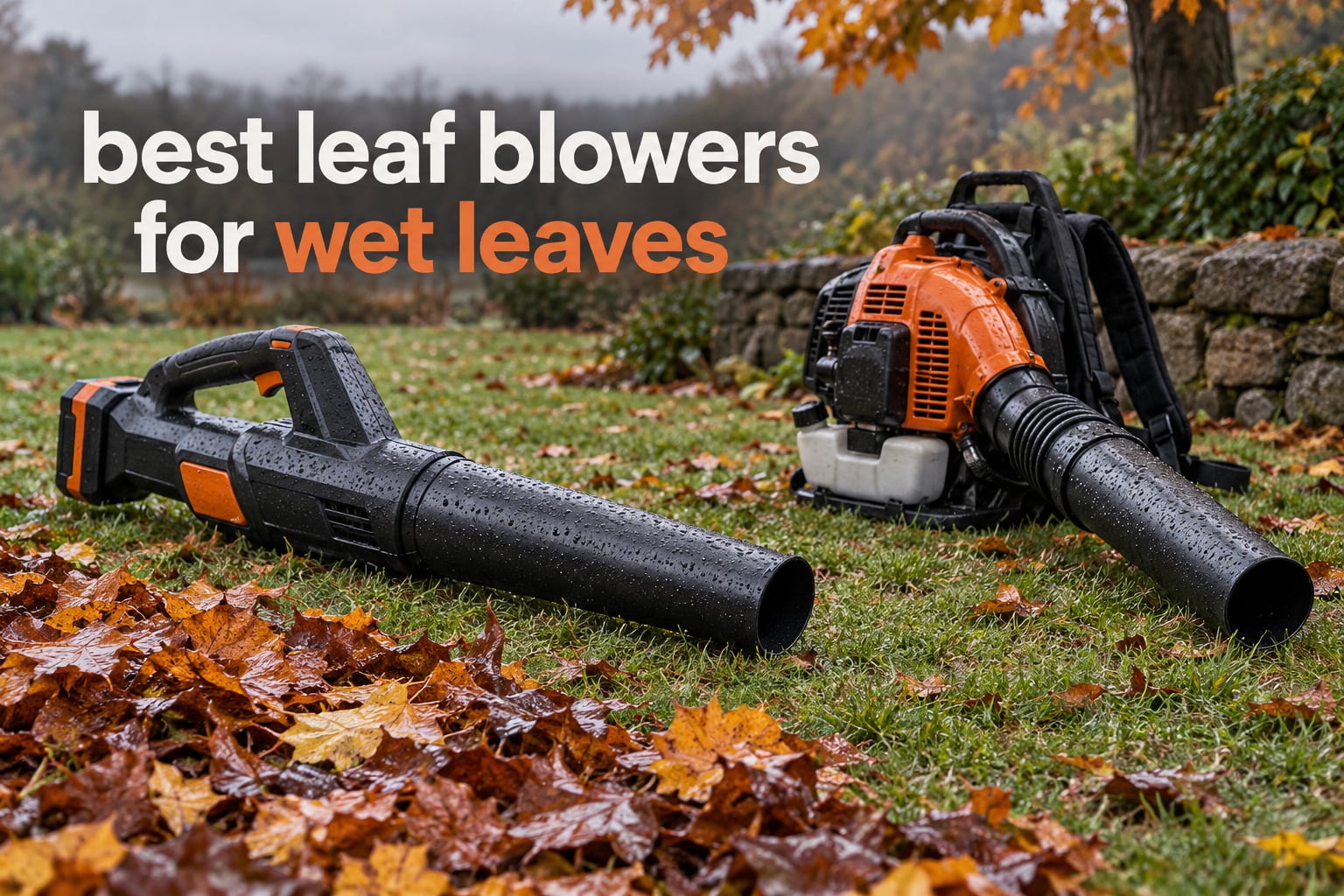 best leaf blowers for wet leaves