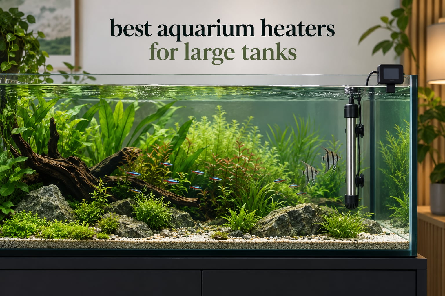 best aquarium heaters for large tanks