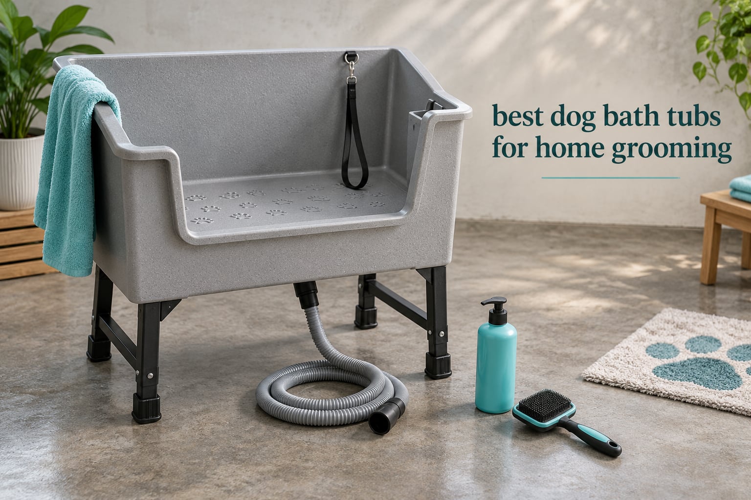 best dog bath tubs for home grooming