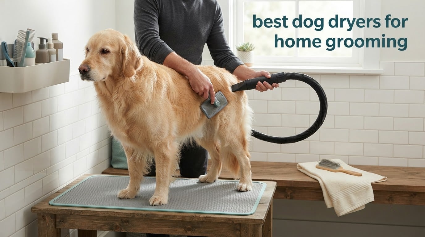 best dog dryers for home grooming