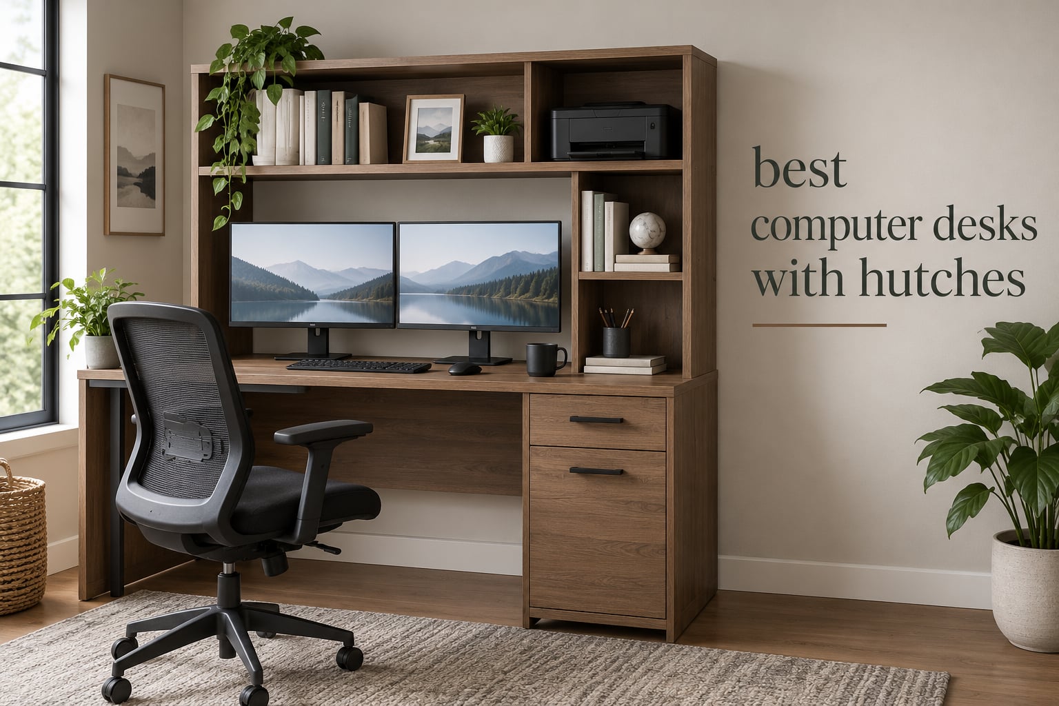 best computer desks with hutches