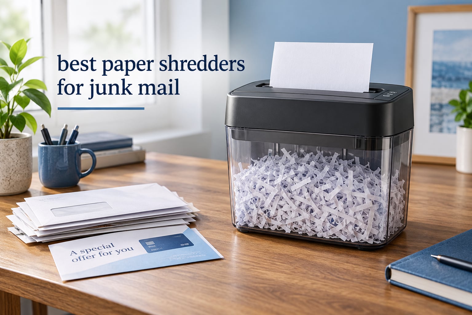 best paper shredders for junk mail