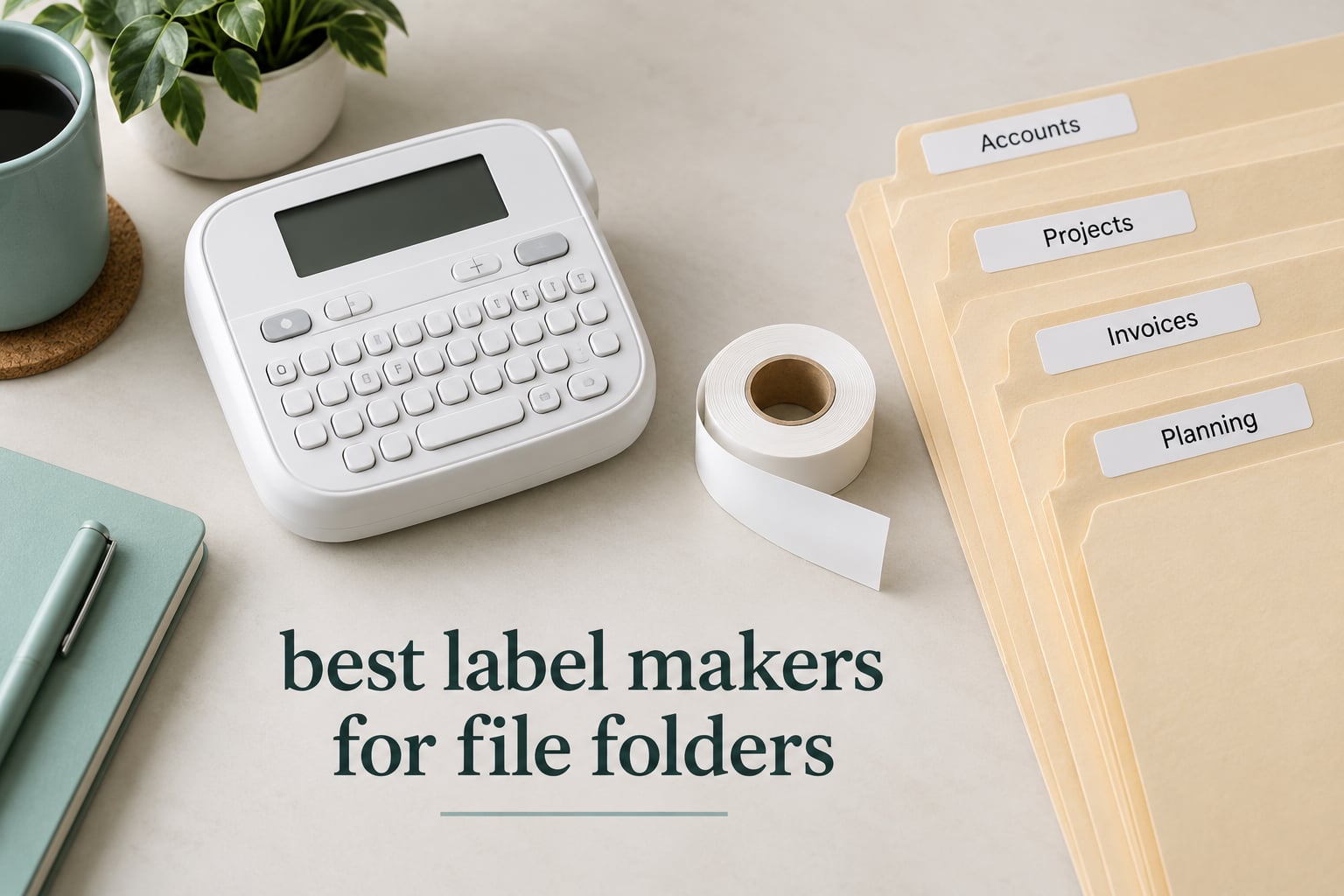 best label makers for file folders