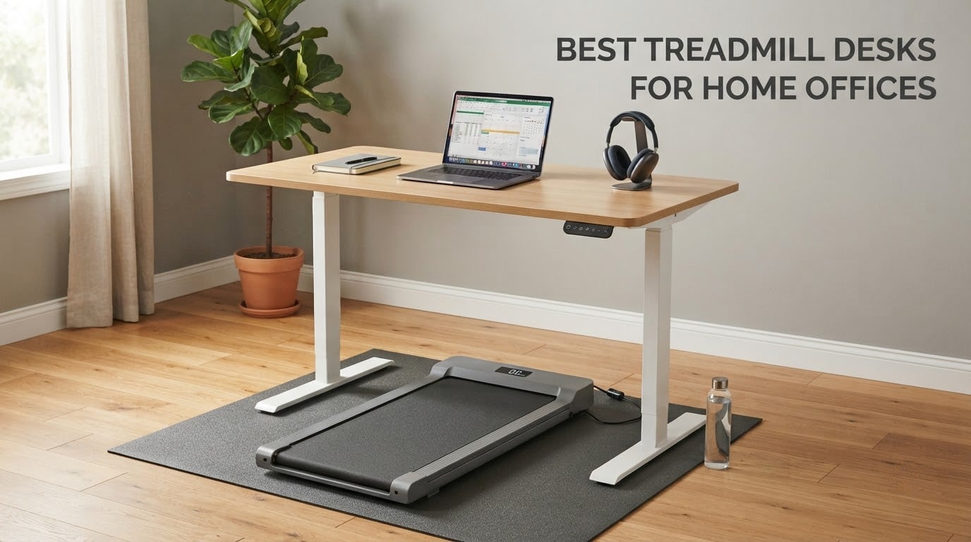 best treadmill desks for home offices