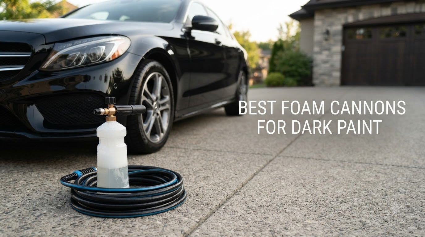 best foam cannons for dark paint