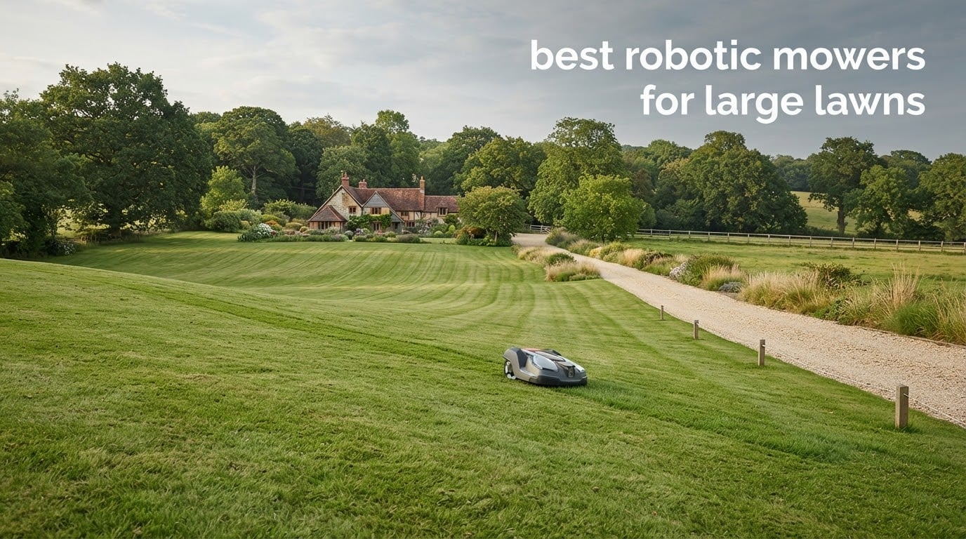 best robotic mowers for large lawns