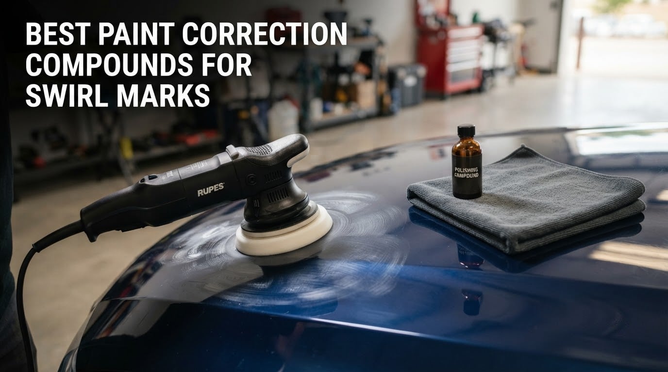 best paint correction compounds for swirl marks