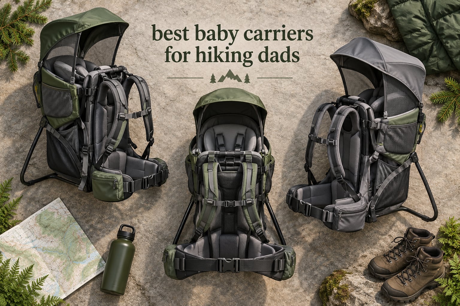 best baby carriers for hiking dads